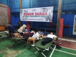KAHMI Labusel Gelar Donor Darah, Wujud Kepedulian untuk Sesama.