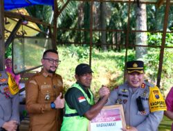 Kunjungan Seremonial Pos Nataru, Sementara Pos Bukit Kodok Setia Aktif Tanpa Kenal Hari Besar