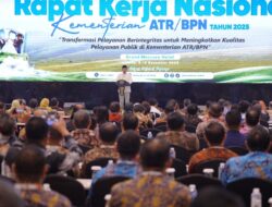 Buka Rakernas 2025, Menteri Nusron “Hasilkan Keputusan yang Optimal dan Berkualitas untuk Meningkatkan Pelayanan kepada Masyarakat”