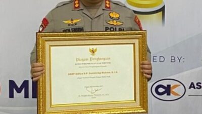 Kapolres Labusel Raih Penghargaan Penegak Hukum Peduli Anak di Anugerah KPAI 2025