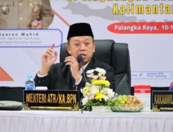 Pembinaan di Kanwil BPN Provinsi Kalteng, Menteri Nusron Minta Pelayanan Pertanahan Adaptif, Cepat, dan Bersih
