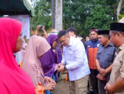 Wamen Ossy Terjun ke Lokasi Bencana Sumut, Serahkan Bantuan dan Dengarkan Cerita Warga Terdampak