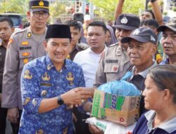 Pemko Tebing Tinggi Salurkan Bantuan Sembako Untuk 8.484 KK Korban Banjir.