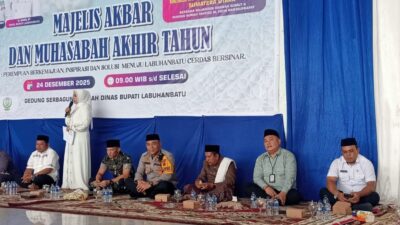 Majelis Akbar Muhasabah Akhir Tahun, Perempuan Berkemajuan Jadi Pilar Menuju Labuhanbatu Cerdas.