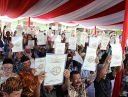 Melalui PTSL, Kementerian ATR/BPN Terbitkan 1,2 Juta Sertipikat Sepanjang Tahun 2025