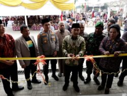 Resmikan Pusat Kuliner Mesjid Agung, Walikota Tebing Tinggi Sampaikan Tiga Pesan Utama Kepada Pelaku UMKM Dan Pengunjung