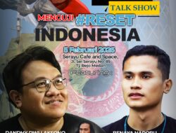 Menakar Ulang Arah Bangsa, Diskusi Publik Reset Indonesia di Medan Hadirkan Langsung Dandhy Laksono