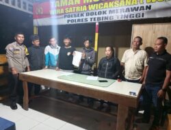 Polsek Dolok Merawan Mediasi Perkelahian Remaja, Permasalahan Berakhir Damai