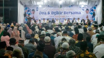 Ribuan Warga Kota Tebing Tinggi Ikuti Doa dan Dzikir Bersama.