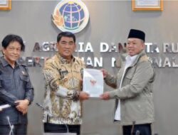 Serahkan Persub RTRW kepada Gubernur Sulawesi Utara, Menteri Nusron Minta RTRW Provinsi Jadi Acuan Penyusunan RTRW Kabupaten/Kota