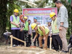 Batu Pertama Jembatan Merah Putih Aek Torop “Wakil Bupati dan Kapolres Bergerak”
