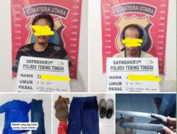 Dua Pelaku Pembunuhan di Bandar Khalipah Diamankan Sat Reskrim Polres Tebing Tinggi