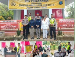 Tim Kesehatan Polres Tebing Tinggi Cek Kesiapan Personel Pos Pam Bartong Jelang Idul Fitri