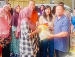 PKS Naga Bulan Peduli,bagikan paket Bantuan kepada.