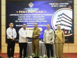 Pemko Tanjungbalai Serahkan LKPD 2025 ke BPK, Tegaskan Komitmen Transparansi dan Kejar Opini WTP.