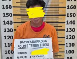Pemilik Sabu Ditangkap Sat Resnarkoba Polres Tebing Tinggi dari Gubuk Dekat Kandang Ayam