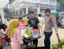Patroli Ramadhan di Pasar Tumpah Kotapinang, Polisi Perketat Pengamanan dan Cegah Aksi 3C.