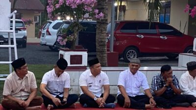 Buka Puasa Bersama di Polsek Kampung Rakyat, Wakapolres Labusel Pererat Sinergi dengan Muspika dan Masyarakat.