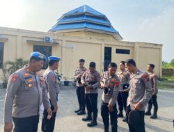 Sipropam Polres Labusel Gelar Ops Gaktibplin, Kapolres Tekankan Disiplin dan Integritas Personel.