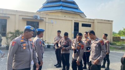 Sipropam Polres Labusel Gelar Ops Gaktibplin, Kapolres Tekankan Disiplin dan Integritas Personel.