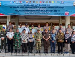 Apel Gelar Pasukan Operasi Ketupat 2026 Secara Nasional di Kota Tebing Tinggi