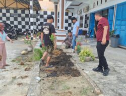 Jumat Bersih ATR/BPN Labusel, Wujud Nyata Lingkungan Asri dan Pelayanan Prima.