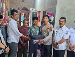 Polres Labuhanbatu Dampingi Anak Korban Bullying, Lakukan Trauma Healing dan Beri Dukungan Moral.