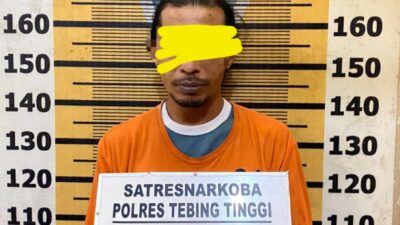 Dini Hari, Sat Resnarkoba Polres Tebing Tinggi Ciduk Residivis di Gang Subur