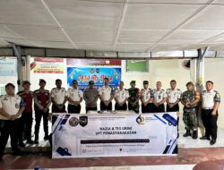 Wujud Komitmen Jaga Keamanan Peringati Hari Bhakti Pemasyarakatan Tanjungbalai ke-62.