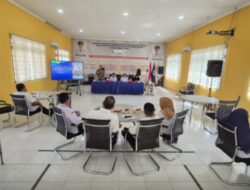 Polres Tebing Tinggi Ikuti Rakor Lintas Sektor Pelaksanaan Pelatihan Teknis Pendidik Sebaya Anti Narkotika