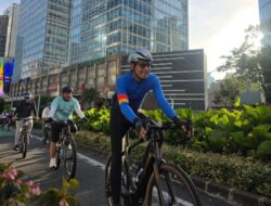 Sebagian Jakarta Kemarin Gelap Gulita, Jumat Pagi GM PLN UID Jaya Malah Santai Bersepeda