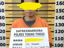 Ungkap Kasus Sabu, Sat Resnarkoba Polres Tebing Tinggi Tangkap Residivis di Dalam Bengkel
