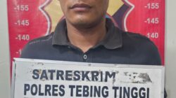 Kurang dari 24 Jam, Polres Tebing Tinggi Tangkap Pelaku Pembunuhan di BTN Purnawirawan.
