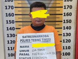 Pengaduan di Media Sosial Berujung Penangkapan, Sat Resnarkoba Polres Tebing Tinggi Amankan Pemilik Sabu