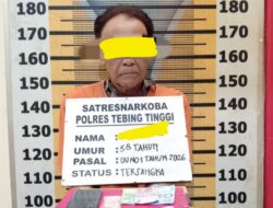 Residivis Sabu Kembali Ditangkap, Sat Resnarkoba Polres Tebing Tinggi Gagalkan Transaksi