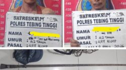 Sat Reskrim Polres Tebing Tinggi Amankan Dua Pelaku Pencurian Sarang Burung Walet