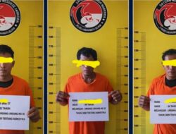 “Respon Cepat Layanan 110 Berbuah Hasil” Polres Labusel Ringkus Tiga Pelaku Sabu di Barak Keling.