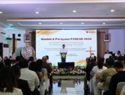 Hadiri Perayaan Paskah Kementerian ATR/BPN, Menteri Nusron: Paskah Membangun Semangat Kebangkitan Bangsa