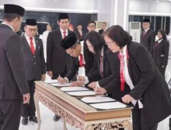 Menteri ATR/Kepala BPN Lantik 84 Pejabat Administrator, Bentuk Reformasi SDM dan Rotasi Jabatan