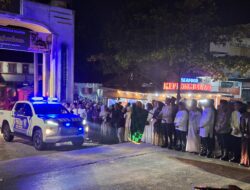 Bupati Berangkatkan Jemaah Haji Labusel Kloter X Sebanyak 147 Orang Dari Lapangan SBBK.