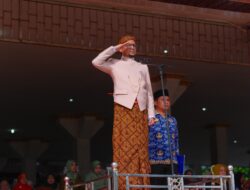 Hardiknas 2026 di Labusel Meriah, Namun Kubangan di Pintu Keluar MHB Jadi Sorotan.