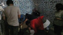 Patroli Malam dan GSN Polsek Kotapinang Sisir Blok Songo, Aparat Ajak Warga Perangi Narkoba.