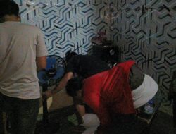 Patroli Malam dan GSN Polsek Kotapinang Sisir Blok Songo, Aparat Ajak Warga Perangi Narkoba.