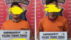 Sat Reskrim Polres Tebing Tinggi Amankan Dua Pelaku Penyalahgunaan BBM Bersubsidi Jenis Solar