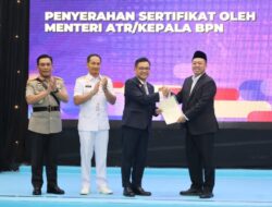 Serahkan Sertipikat Hak Pakai untuk Lemhannas RI, Menteri Nusron, Perkuat Kepastian Hukum Aset Negara