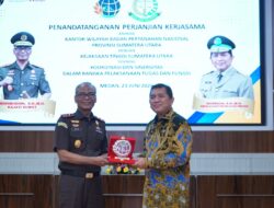 BPN Sumut–Kejati Sumut Perkuat Sinergi, Kawal Aset Negara dan Tegakkan Kepastian Hukum Pertanahan.