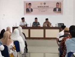 H. Marwan Dasopang, M.Si. Sosialisasikan Persiapan Penyelenggaraan Ibadah Haji Tahun 2027/1448 H di Kantor Kementerian Agama Labuhanbatu