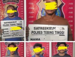 Tim URC Elang Sakti Jatanras Sat Reskrim Polres Tebing Tinggi, Tangkap 5 (lima) orang Pelaku Pencurian Di Gudang CV.Tetap Jaya.