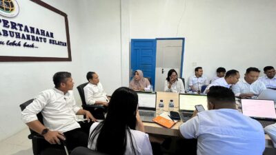 BPN dan Pemkab Labusel Bersinergi Percepat Sertifikasi Aset Daerah, Cegah Sengketa Tanah Milik Pemerintah.