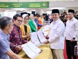 Gandeng 28 Kampus, Menteri Nusron Targetkan 14 Ribu Sertipikasi Tanah Wakaf di Sulsel Rampung dalam Satu Tahun.
